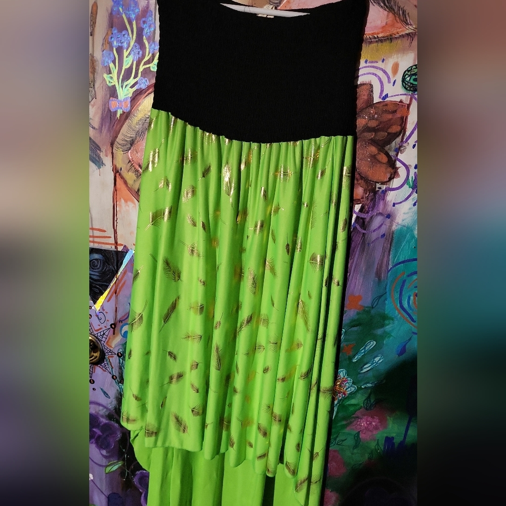 Strapless dress